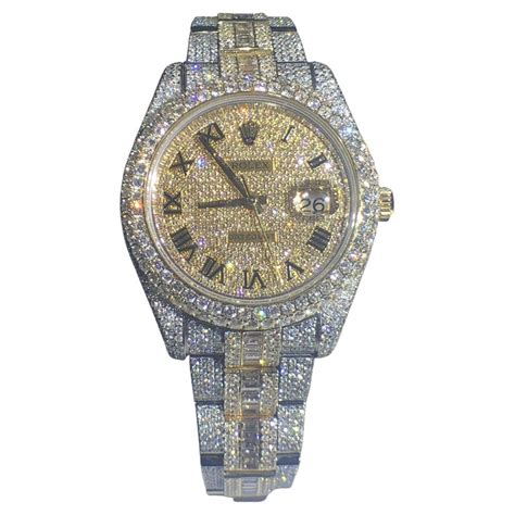 replica ices out rolex|rolex datejust iced out 41mm.